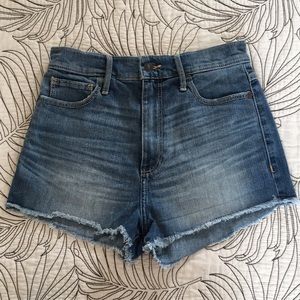 Abercrombie & Fitch High Waisted Jean Shorts - 27